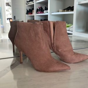 Booties - Tan - never worn